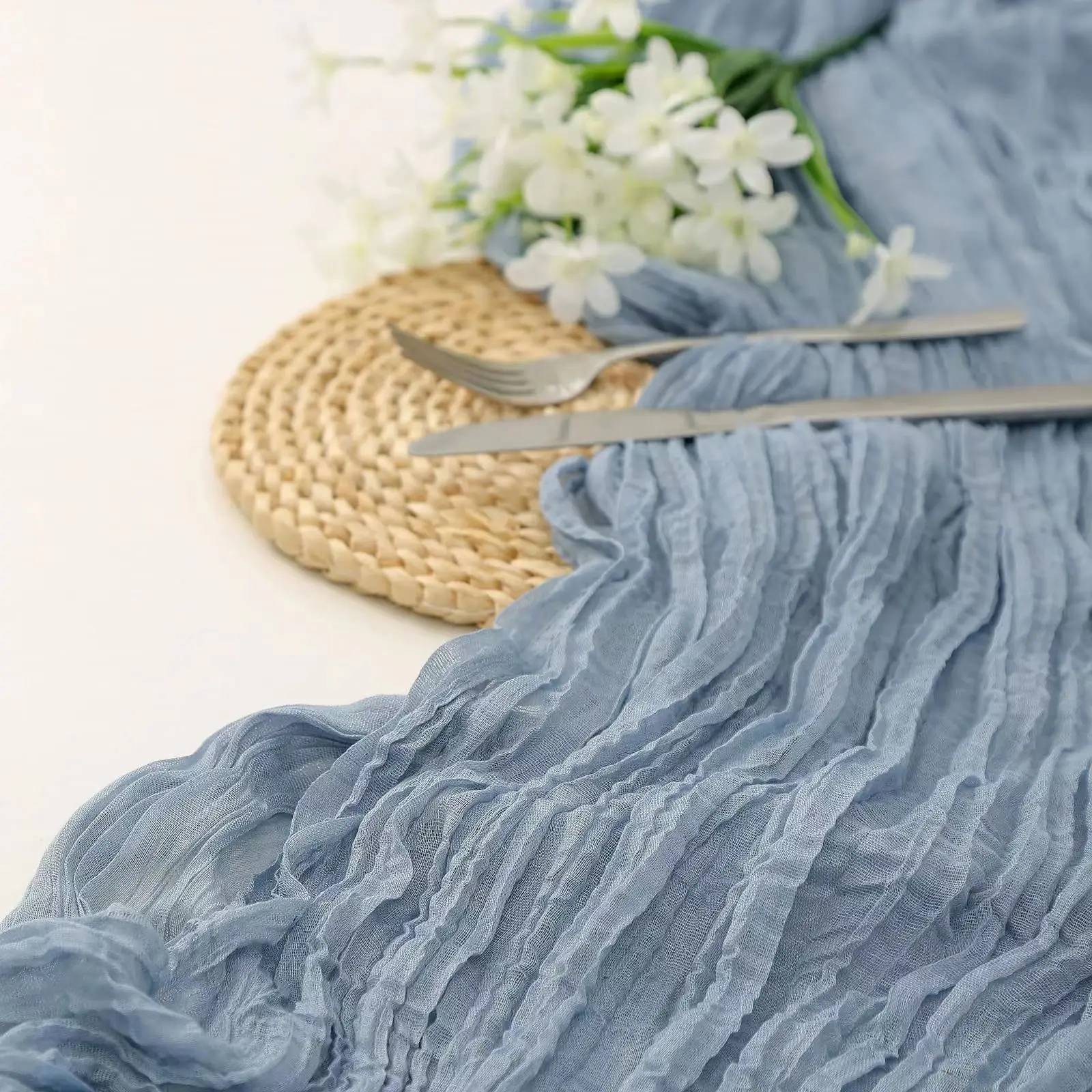 Semi-Sheer Gauze Table Runner Sage Cheesecloth Table Setting Vintage Wedding Party Christmas Banquets Arches Cake Decor
Semi-Sheer Gauze Table Runner Sage Cheesecloth Table Setting Vintage Wedding Party Christmas Banquets Arches Cake Decor