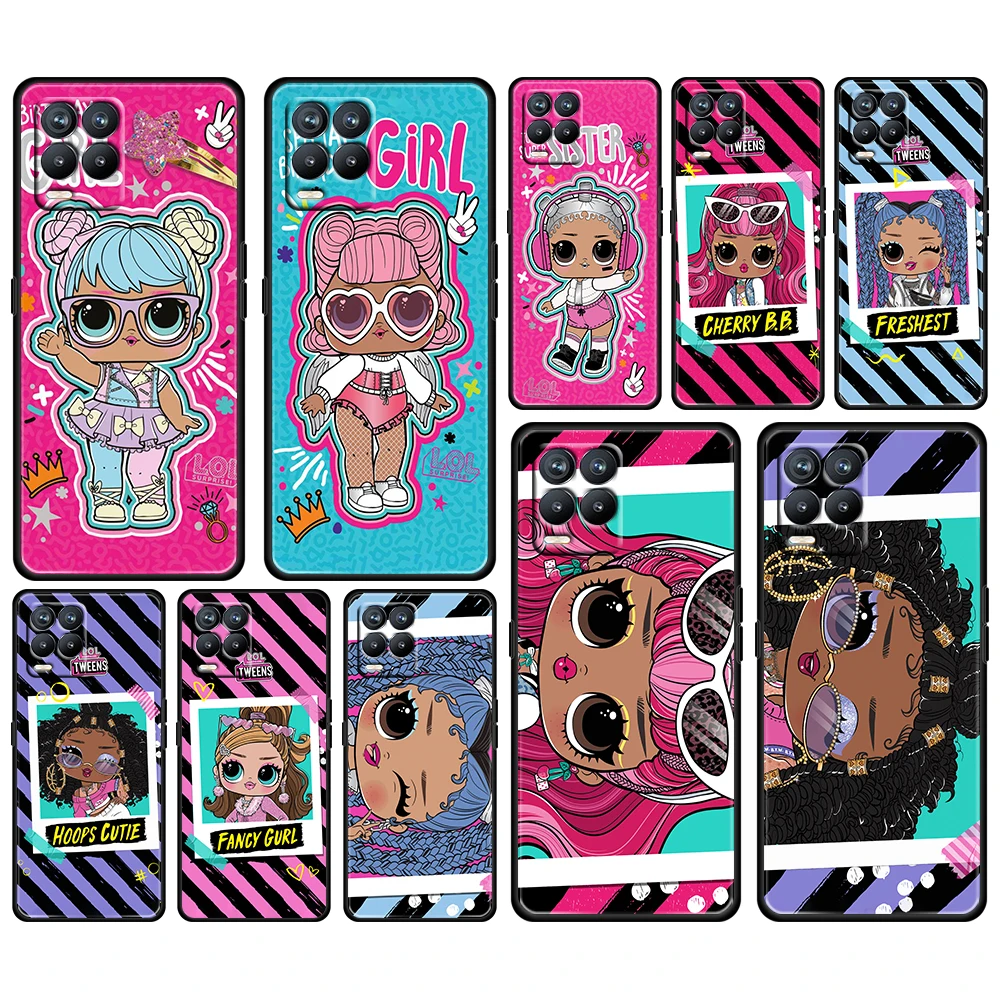L.O.L. SURPRISE Cute Dolls For OPPO GT Master Find X5 X3 Realme 9 8 6 C3 C21Y Pro Lite A53S A5 A9 2020 Black Phone Case Cover
L.O.L. SURPRISE Cute Dolls For OPPO GT Master Find X5 X3 Realme 9 8 6 C3 C21Y Pro Lite A53S A5 A9 2020 Black Phone Case Cover