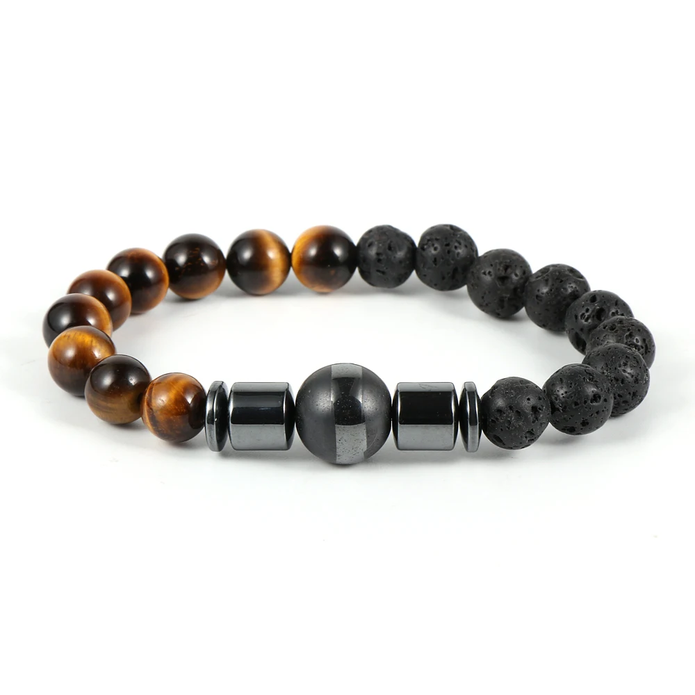 Lapis Lazuli Beads Europen American Bracelets for Women Turquoise Tiger Eye Bangles Religious Man Bracelet Fashion Jewelry
Lapis Lazuli Beads Europen American Bracelets for Women Turquoise Tiger Eye Bangles Religious Man Bracelet Fashion Jewelry