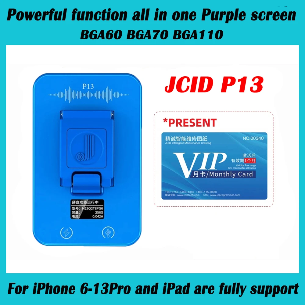 Программатор JCID P13 BGA110 для iPhone 6 7 8P X XS MAX 13pro MAX NAND Flash для BGA110 NAND SYSCFG инструмент для модификации и записи данных
Программатор JCID P13 BGA110 для iPhone 6 7 8P X XS MAX 13pro MAX NAND Flash для BGA110 NAND SYSCFG инструмент для модификации и записи данных