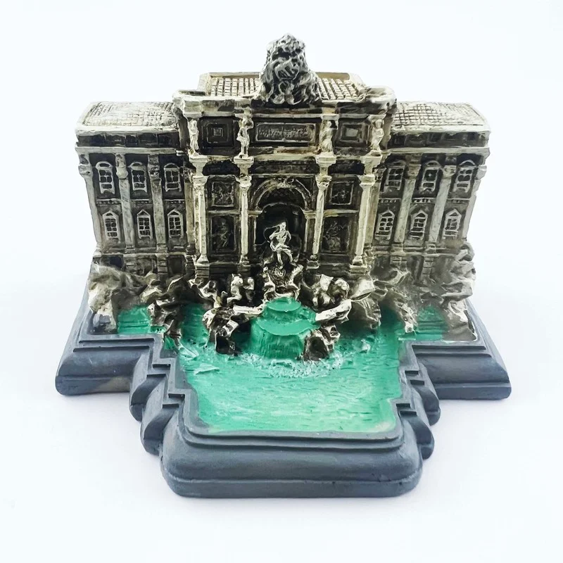 Creative Kumamoto Castle Fontana di Trevi Figurines Home Decor Christmas Gifts Miniatures Desk Ornaments Building Model
Creative Kumamoto Castle Fontana di Trevi Figurines Home Decor Christmas Gifts Miniatures Desk Ornaments Building Model