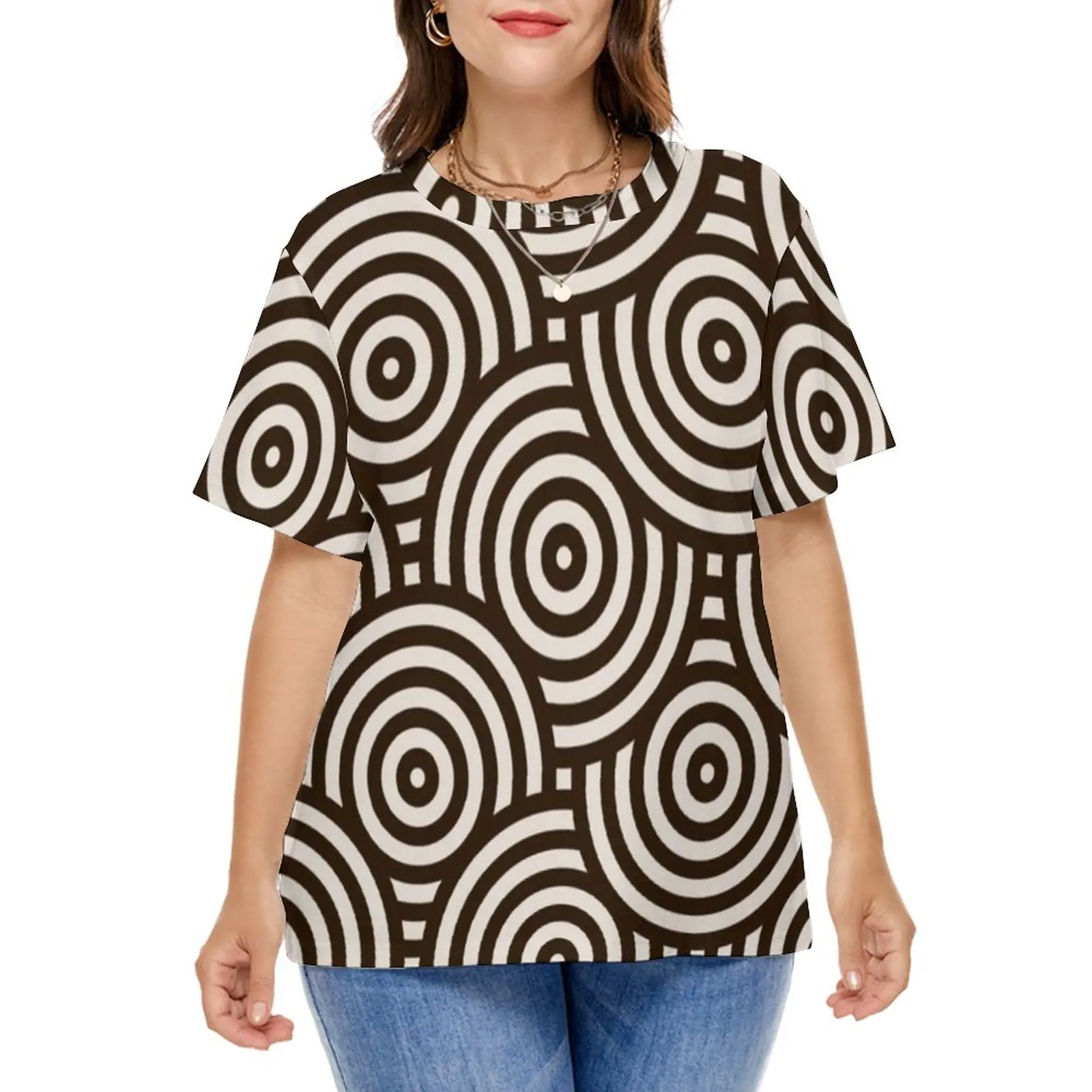 Abstract Circles T Shirts Japanese Circular Patterns T-Shirt Short Sleeve Trendy Tshirt Sexy Graphic Clothing Plus Size 7XL 8XL
Abstract Circles T Shirts Japanese Circular Patterns T-Shirt Short Sleeve Trendy Tshirt Sexy Graphic Clothing Plus Size 7XL 8XL