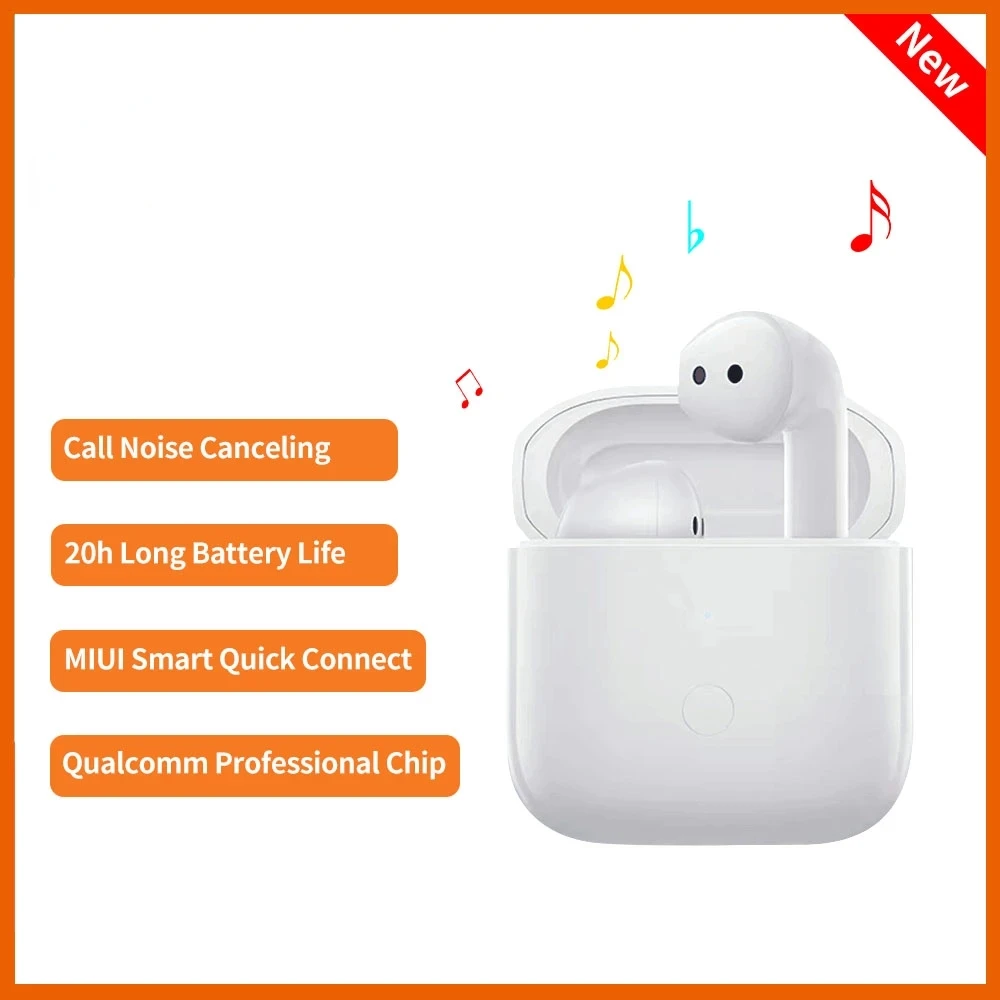 Redmi Buds 3 Original Xiaomi Wireless Bluetooth Headphones 5.2 AptX Adaptive Headphones QCC 3040 Chip Waterproof Headphones
Redmi Buds 3 Original Xiaomi Wireless Bluetooth Headphones 5.2 AptX Adaptive Headphones QCC 3040 Chip Waterproof Headphones