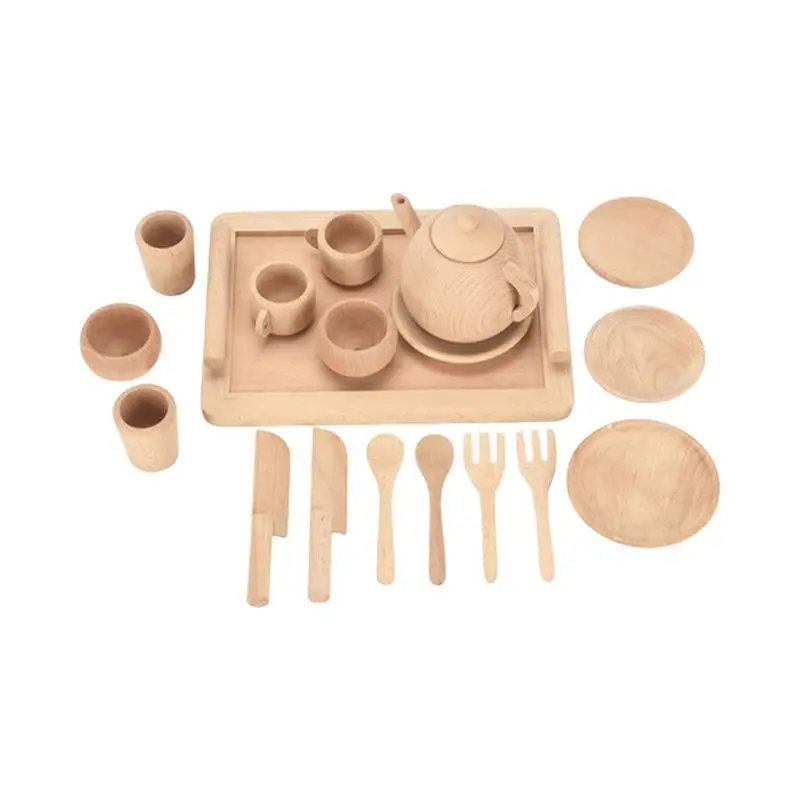 Pretend Play Kitchen Accessories Tea Party Tableware Wooden Tea Toy Kitchen Pretend Play Set Kids Birthday Gift Party Favors
Pretend Play Kitchen Accessories Tea Party Tableware Wooden Tea Toy Kitchen Pretend Play Set Kids Birthday Gift Party Favors