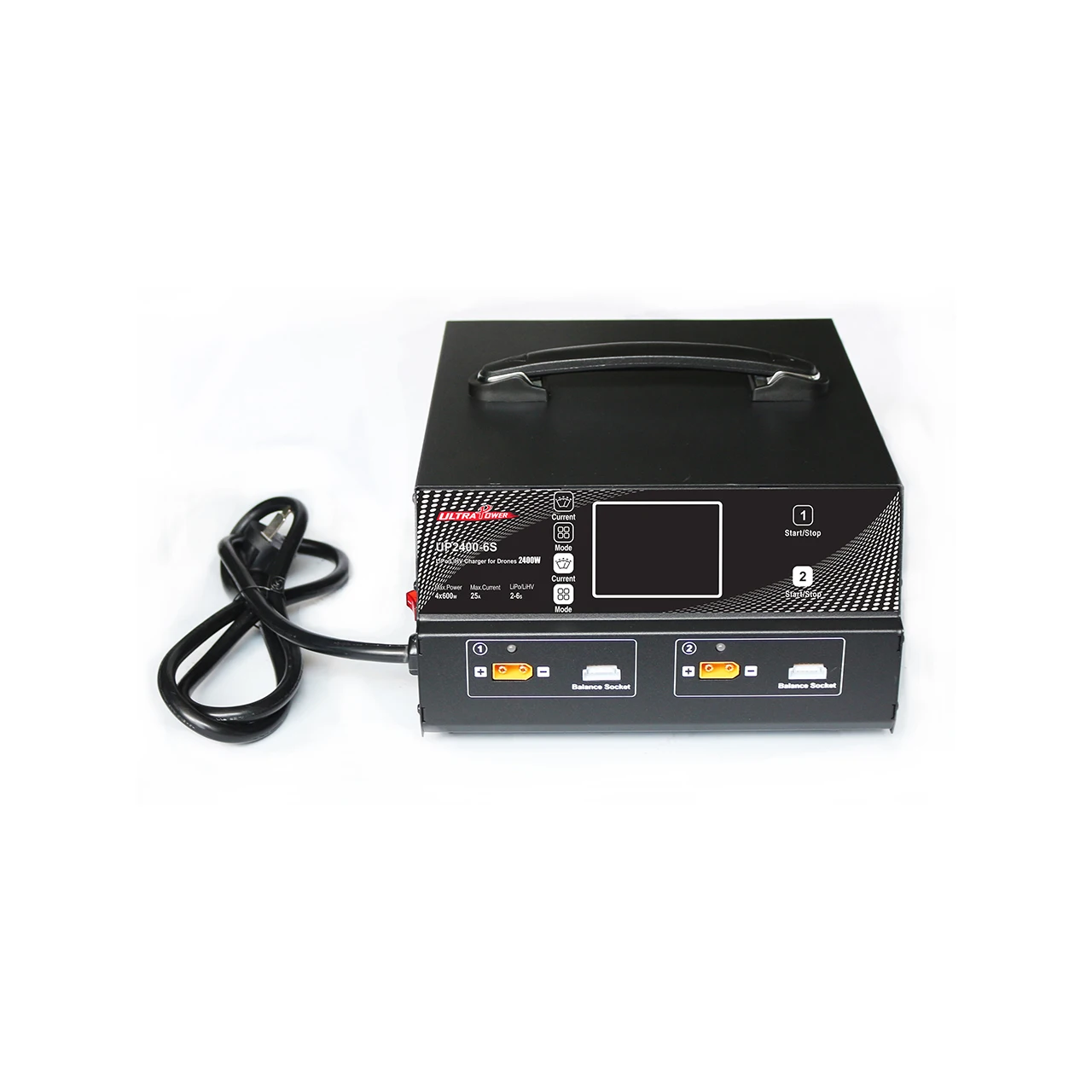 Ultra Power UP2400-6S 4X600W 25A 4 Channels LiPo/LiHV Battery Balance Charger for RC UAV Drone charger
Ultra Power UP2400-6S 4X600W 25A 4 Channels LiPo/LiHV Battery Balance Charger for RC UAV Drone charger