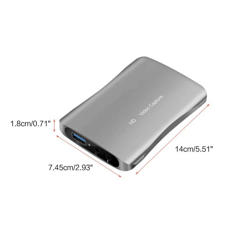 USB 3.0 @60Hz High Definition Video Capture Card Device Stream Share Gameplay 1080p @60Hz Low Latency for Game Consoles K5DB
USB 3.0 @60Hz High Definition Video Capture Card Device Stream Share Gameplay 1080p @60Hz Low Latency for Game Consoles K5DB