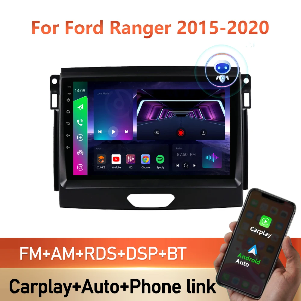 Android10 Car Stereo Multimedia Player for Ford Ranger 2015 2016 2017 2018 2019 2020 GPS large screen reversing camera Navigatio
Android10 Car Stereo Multimedia Player for Ford Ranger 2015 2016 2017 2018 2019 2020 GPS large screen reversing camera Navigatio