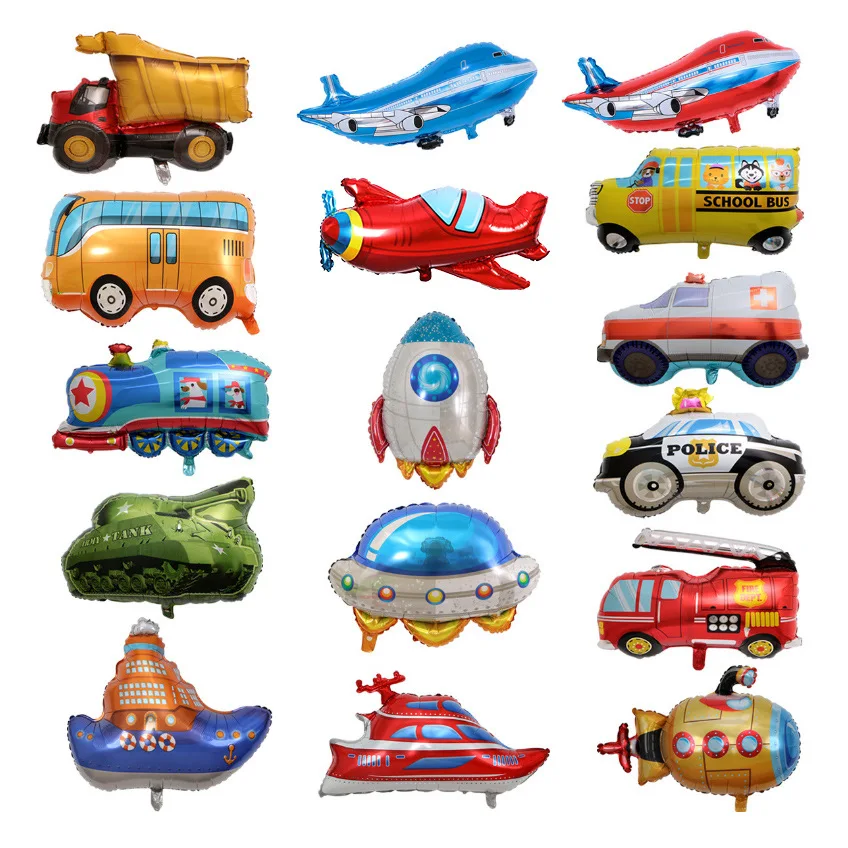 Cartoon Car Shape Aluminum Film Balloons Transportation Theme Party Gloobos Children's Birthday Party Decoration Baby Shower Toy
Cartoon Car Shape Aluminum Film Balloons Transportation Theme Party Gloobos Children's Birthday Party Decoration Baby Shower Toy