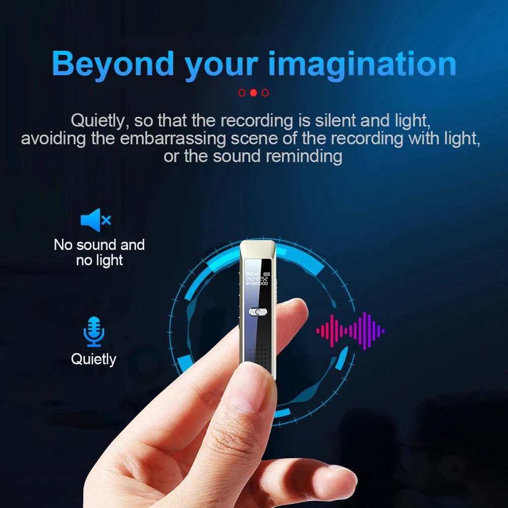 SRUTON 32GB Digital Voice Recorder Pen with LED Display Audio Recorder For News Interviews Business Negotiations Meeting Record
SRUTON 32GB Digital Voice Recorder Pen with LED Display Audio Recorder For News Interviews Business Negotiations Meeting Record