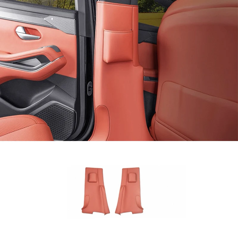 Для BYD TANG L EV/DM Sealion 8 2025 2026, салон автомобиля, B-стойка, защита от столкновений, царапин, кожаные защитные аксессуары
Для BYD TANG L EV/DM Sealion 8 2025 2026, салон автомобиля, B-стойка, защита от столкновений, царапин, кожаные защитные аксессуары