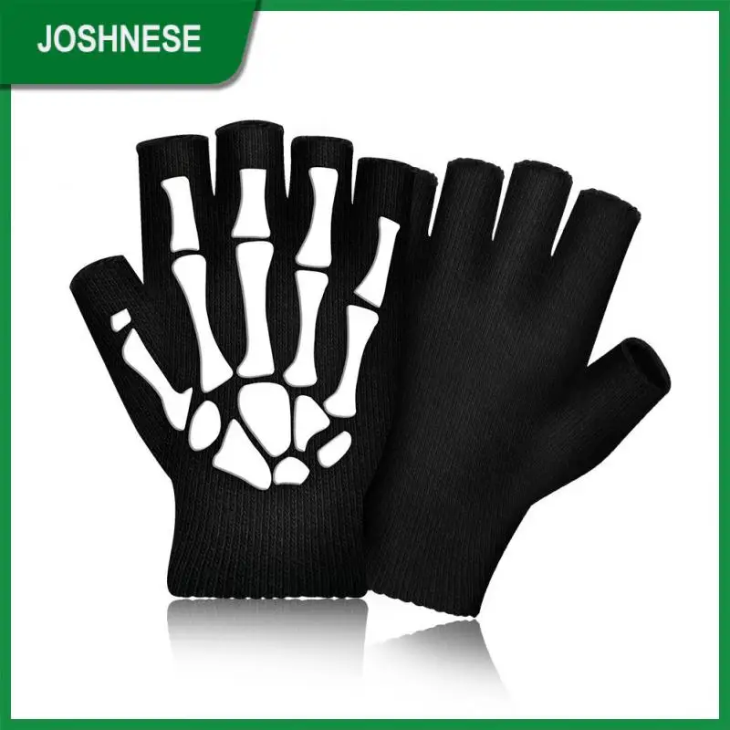 Skull Claw Half Finger Gloves Black Wear-resistant Outdoor Riding Gloves Soft Wrist Guard For Cycling Hiking 1 Pair Mittens
Skull Claw Half Finger Gloves Black Wear-resistant Outdoor Riding Gloves Soft Wrist Guard For Cycling Hiking 1 Pair Mittens