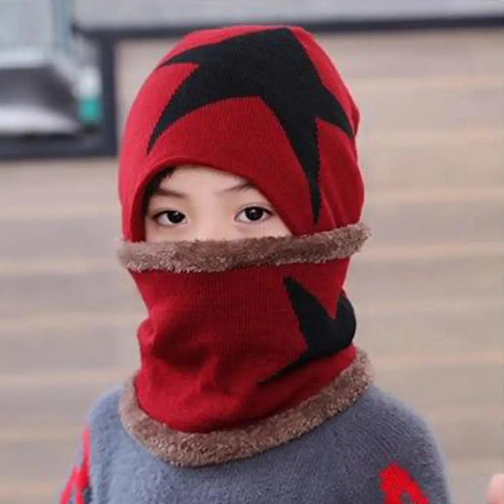 2Pcs/Set Children Hat Scarf Thickened Skin-touching Cold Resistant Knitted Cap Scarf for School
2Pcs/Set Children Hat Scarf Thickened Skin-touching Cold Resistant Knitted Cap Scarf for School
