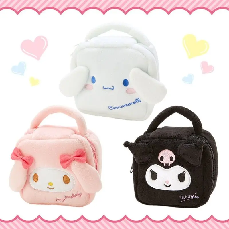 Sanrios Kawaii аниме Kuromi My Melody Cinnamoroll Милая мультяшная Большая вместительная косметичка портативная мини маленькая сумка для хранения подарок
Sanrios Kawaii аниме Kuromi My Melody Cinnamoroll Милая мультяшная Большая вместительная косметичка портативная мини маленькая сумка для хранения подарок