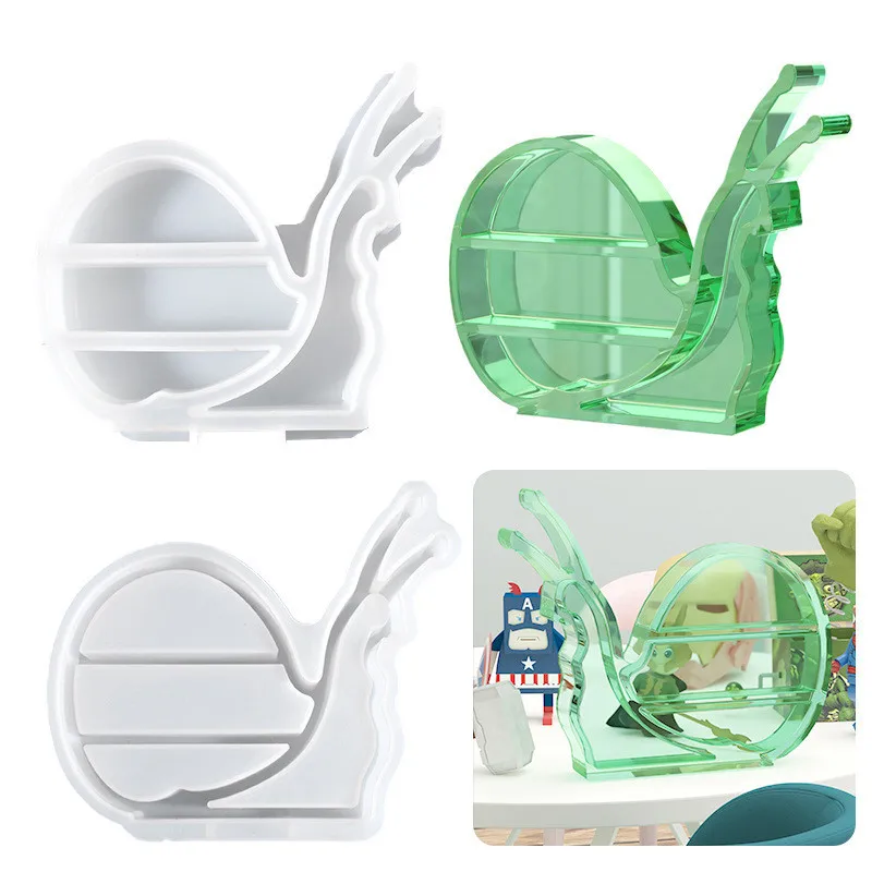 Creative 3D Snail Storage Box Epoxy Resin Molds Home Decoration Silicone Mold Cement Mold Crafts Gifts
Creative 3D Snail Storage Box Epoxy Resin Molds Home Decoration Silicone Mold Cement Mold Crafts Gifts