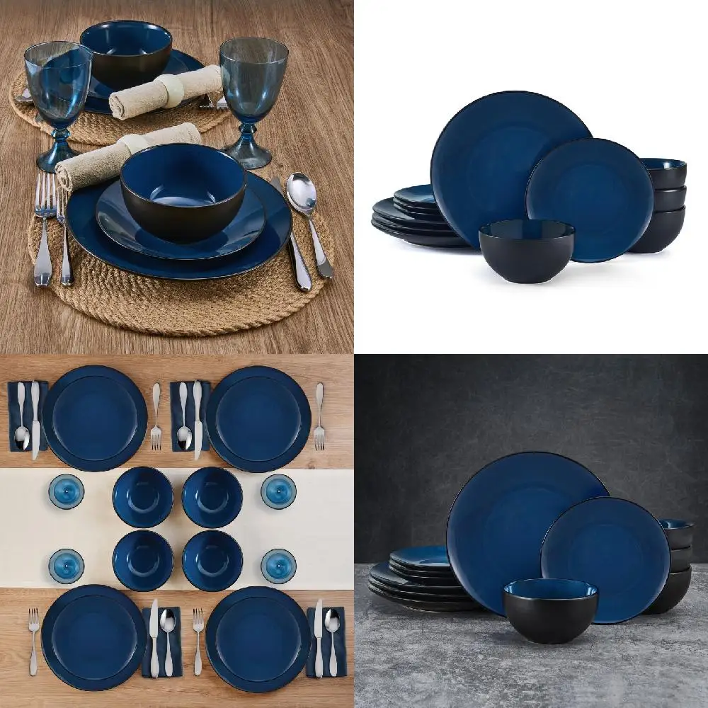 Gorgeous, Durable & Elegant 12-piece Stoneware Dinnerware Set in White for Everyday Use - Enjoy a Delightful Mealtime!
Gorgeous, Durable & Elegant 12-piece Stoneware Dinnerware Set in White for Everyday Use - Enjoy a Delightful Mealtime!