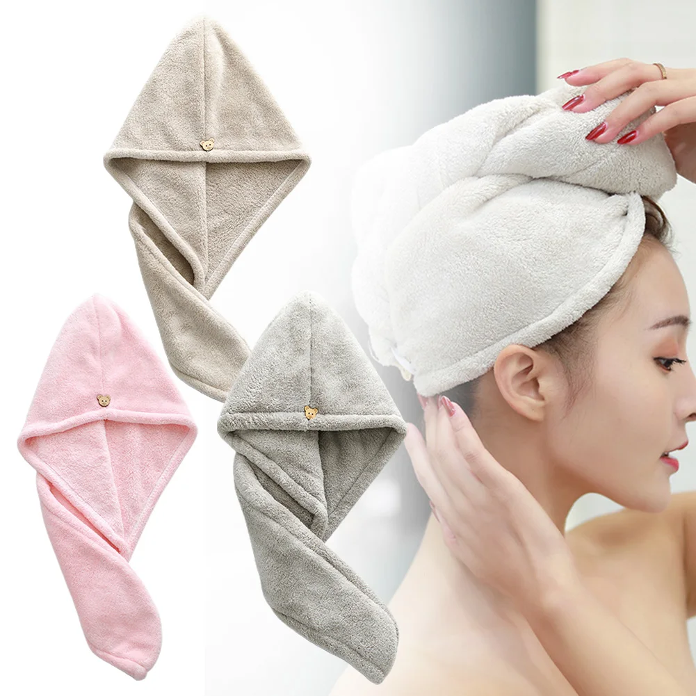 1pc Hair Turban Towel Microfibre Head Wrap Quick Dry Drying Bath Shower Hat Cap Bathroom Accessories For Adults Women Girls
1pc Hair Turban Towel Microfibre Head Wrap Quick Dry Drying Bath Shower Hat Cap Bathroom Accessories For Adults Women Girls