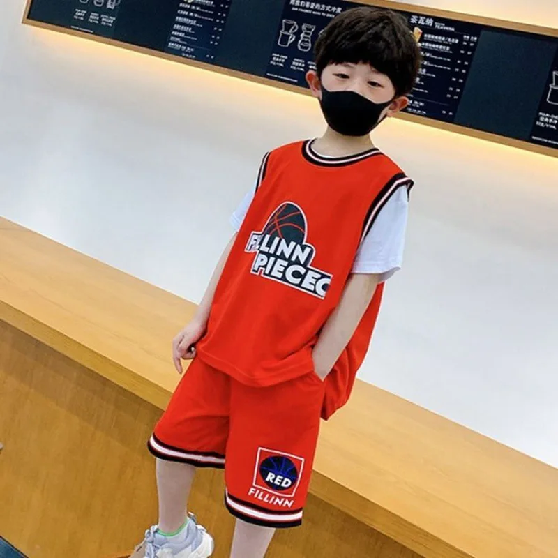 Детская Баскетбольная одежда, одежда для мальчиков, спортивный костюм, летняя женская одежда для детей среднего возраста, спортивные жилет...
Детская Баскетбольная одежда, одежда для мальчиков, спортивный костюм, летняя женская одежда для детей среднего возраста, спортивные жилет...