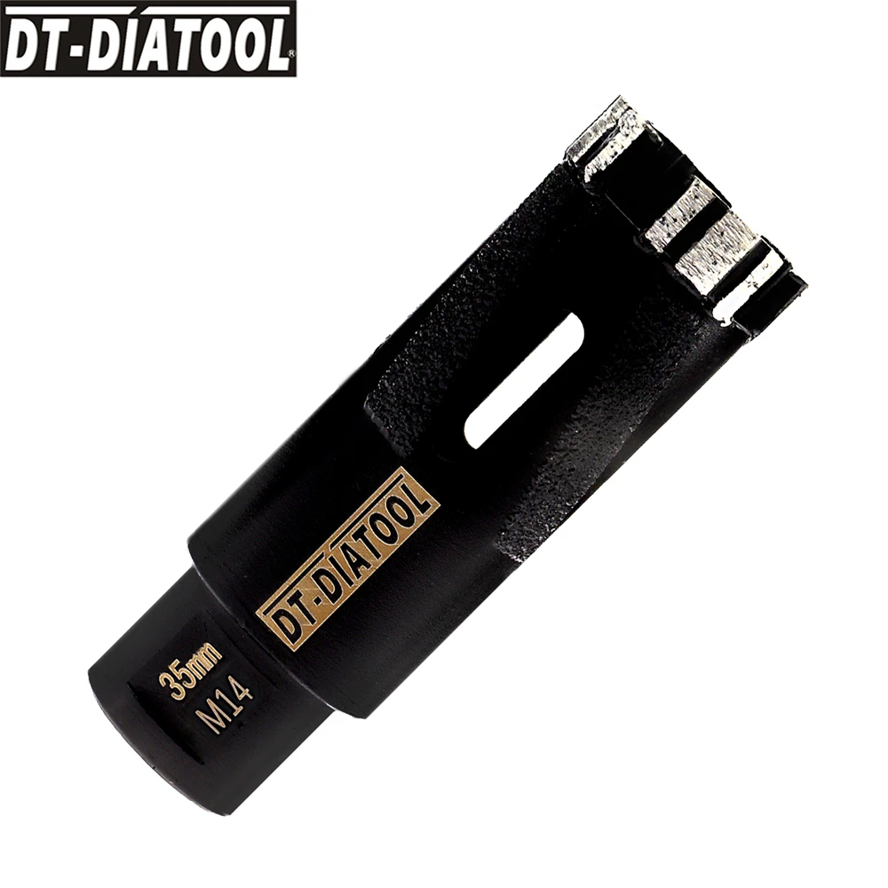 DT-DIATOOL Алмазное сверло Кольцевая пила Корончатое сверло для гранита и мрамора Сверло с резьбой M14 Алмазная корона
DT-DIATOOL Алмазное сверло Кольцевая пила Корончатое сверло для гранита и мрамора Сверло с резьбой M14 Алмазная корона