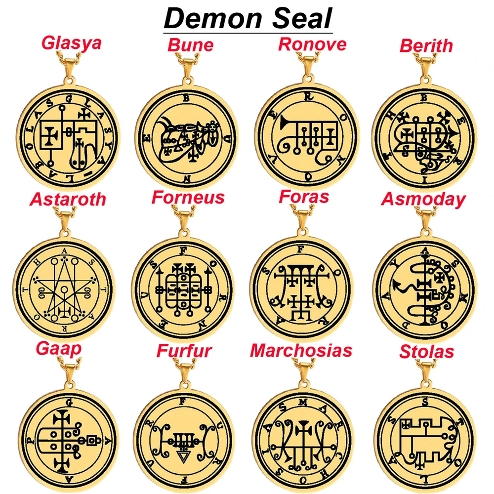 King Asmoday Sigil Demon Origins Seal Lesser Key of Solomon Goetia Amulet Talisman Stainless Steel Pendant Necklace
King Asmoday Sigil Demon Origins Seal Lesser Key of Solomon Goetia Amulet Talisman Stainless Steel Pendant Necklace