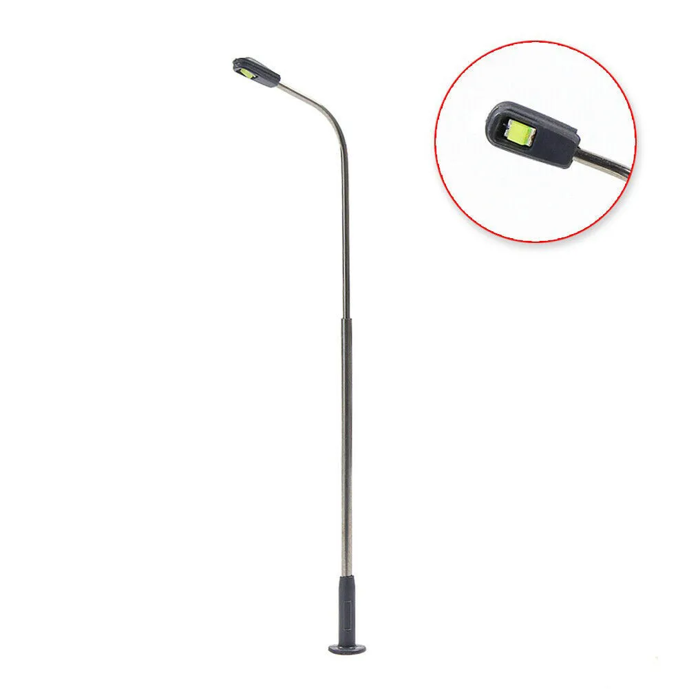 14cm Lamp Post LEDs Metal Model Railway Layout Scale 1:75 Single Head Train Lamp Warm White New Practical Sale
14cm Lamp Post LEDs Metal Model Railway Layout Scale 1:75 Single Head Train Lamp Warm White New Practical Sale