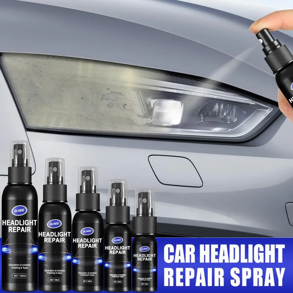 

Fast Repairing Hydrophobic Refurbishment Car Headlamp Coating Polishing Agent Headlight Scratch Spray for Automobile