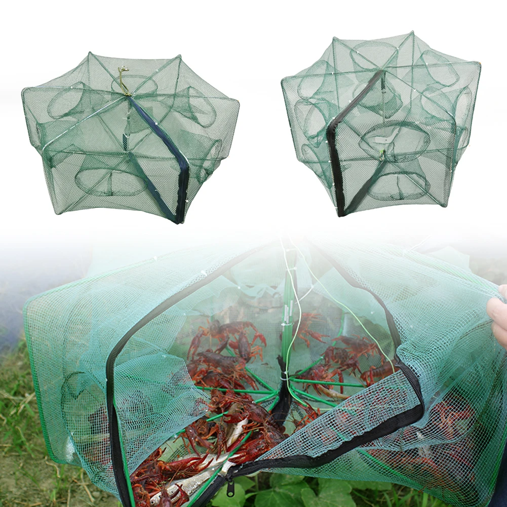 6 Hole Fish Cage Folding Fishnet Mesh for Fishing Net/Tackle Crayfish Catcher Casting/Fish Network Fishing Accessories
6 Hole Fish Cage Folding Fishnet Mesh for Fishing Net/Tackle Crayfish Catcher Casting/Fish Network Fishing Accessories