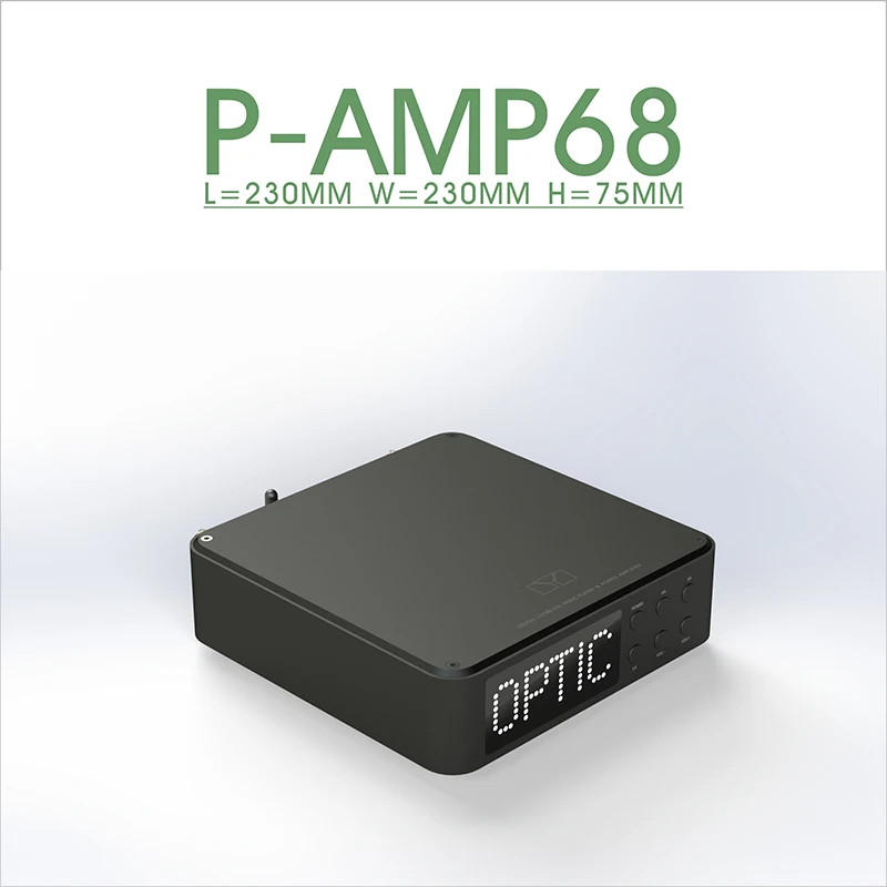 New Audio Preamp P-amp68 50w+50w Lossless Music Player Amp U Disk Decoder Hifi Audio All-in-one Machine
New Audio Preamp P-amp68 50w+50w Lossless Music Player Amp U Disk Decoder Hifi Audio All-in-one Machine