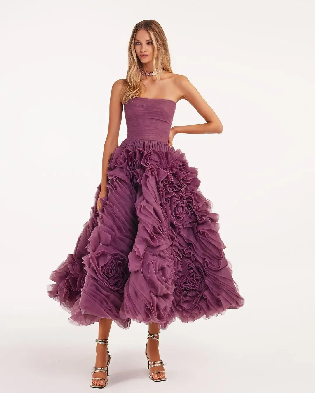 Sapmae Strapless Ball Gown Flower Ankle-length Lace Up Beautiful Elegant For Women Cocktail Prom Evenning Formal Party Dress
Sapmae Strapless Ball Gown Flower Ankle-length Lace Up Beautiful Elegant For Women Cocktail Prom Evenning Formal Party Dress
