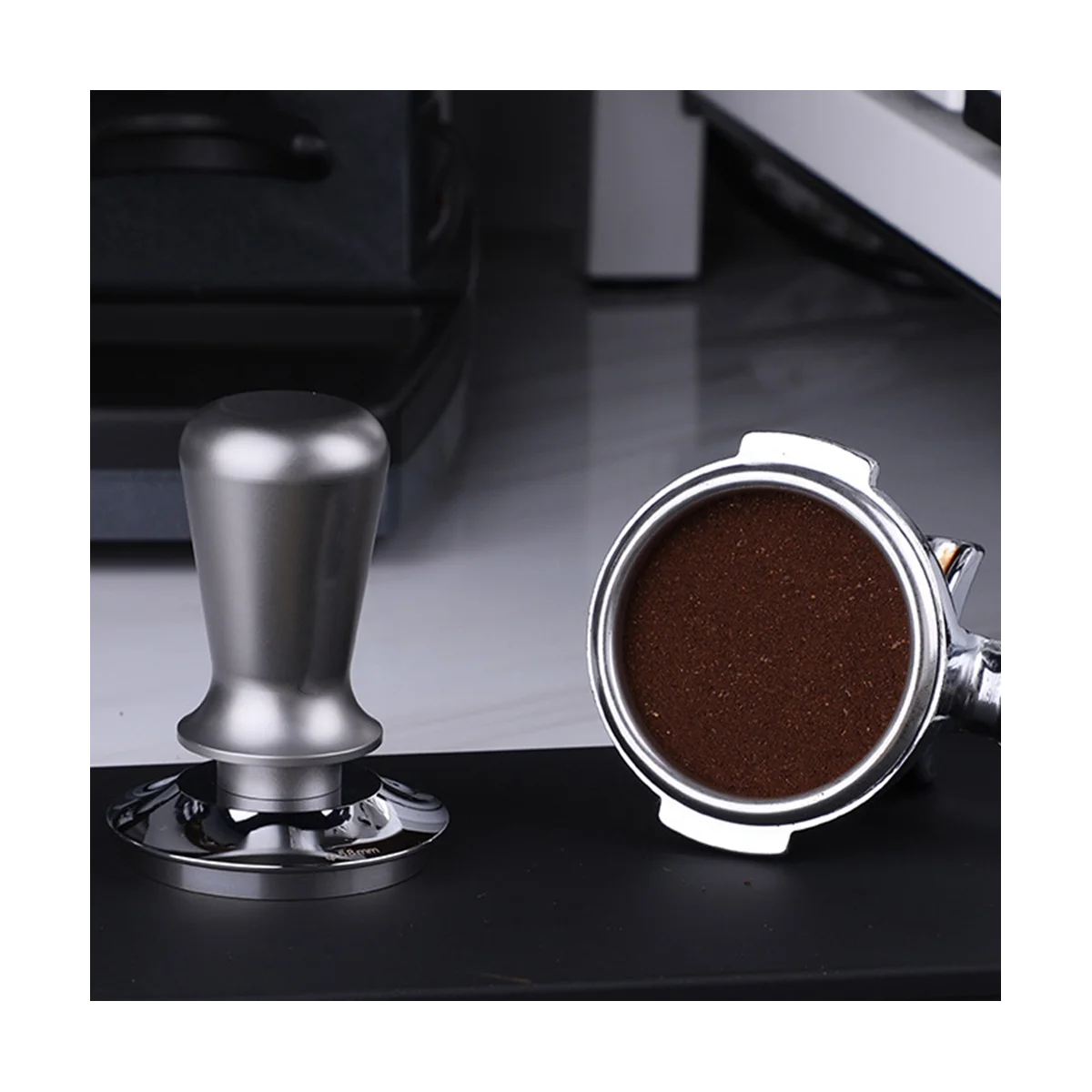 Constant Pressure Coffee Tamper 58MM Espresso Distributor Stainless Steel Force Powder Hammer Coffee Tools
Constant Pressure Coffee Tamper 58MM Espresso Distributor Stainless Steel Force Powder Hammer Coffee Tools