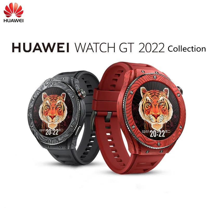 Huawei WATCH GT 2022 Collector's Edition Sports Smartphone Watch Bluetooth NFC Carbon Fiber Case Blood Oxygen Tracker Original
Huawei WATCH GT 2022 Collector's Edition Sports Smartphone Watch Bluetooth NFC Carbon Fiber Case Blood Oxygen Tracker Original