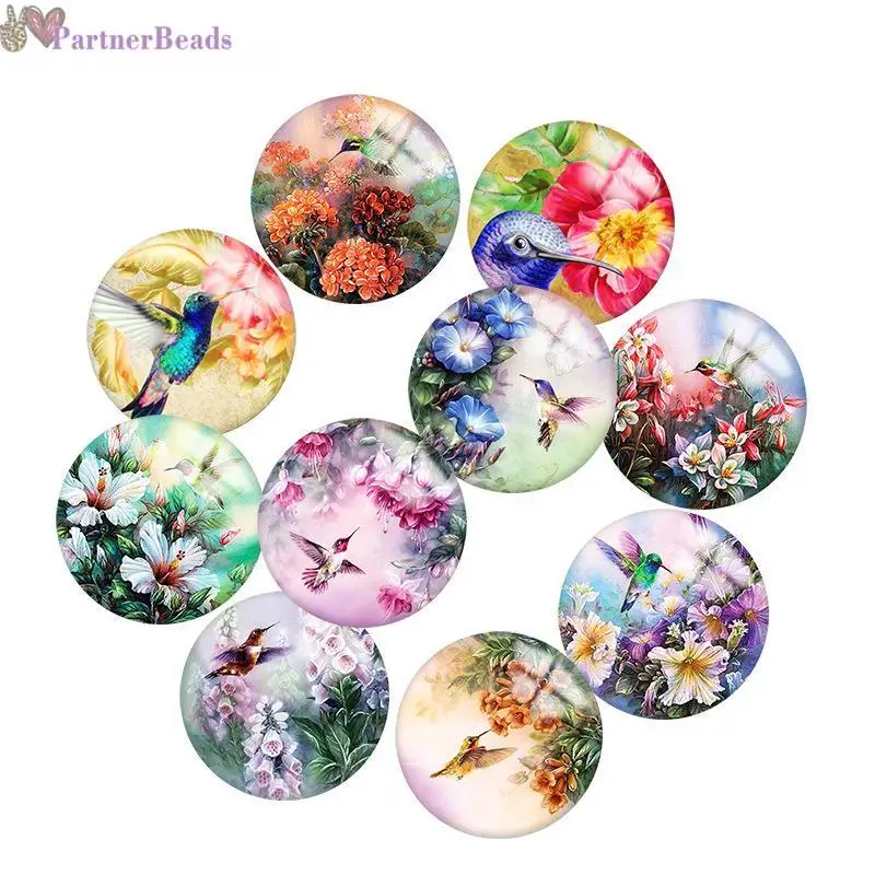 Bird Flower Round Photo Glass Cabochon Demo Flat Back Making Findings 20mm Snap Button N2121
Bird Flower Round Photo Glass Cabochon Demo Flat Back Making Findings 20mm Snap Button N2121