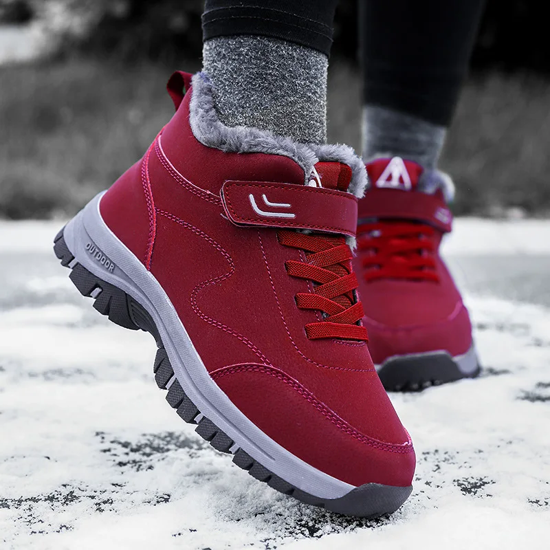 Women Snow Boots Shoes Synthetic Leather Increase Round Shape Plus Fleece Non Slip Keep Warm Cotton
Women Snow Boots Shoes Synthetic Leather Increase Round Shape Plus Fleece Non Slip Keep Warm Cotton