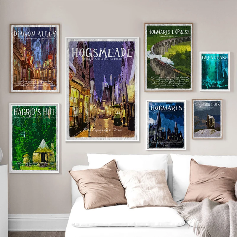 Magic World Castle Express Posters and Prints Classic Movie Dormitory Wall Art Pictures Canvas Painting Home Room Decorwall art
Magic World Castle Express Posters and Prints Classic Movie Dormitory Wall Art Pictures Canvas Painting Home Room Decorwall art