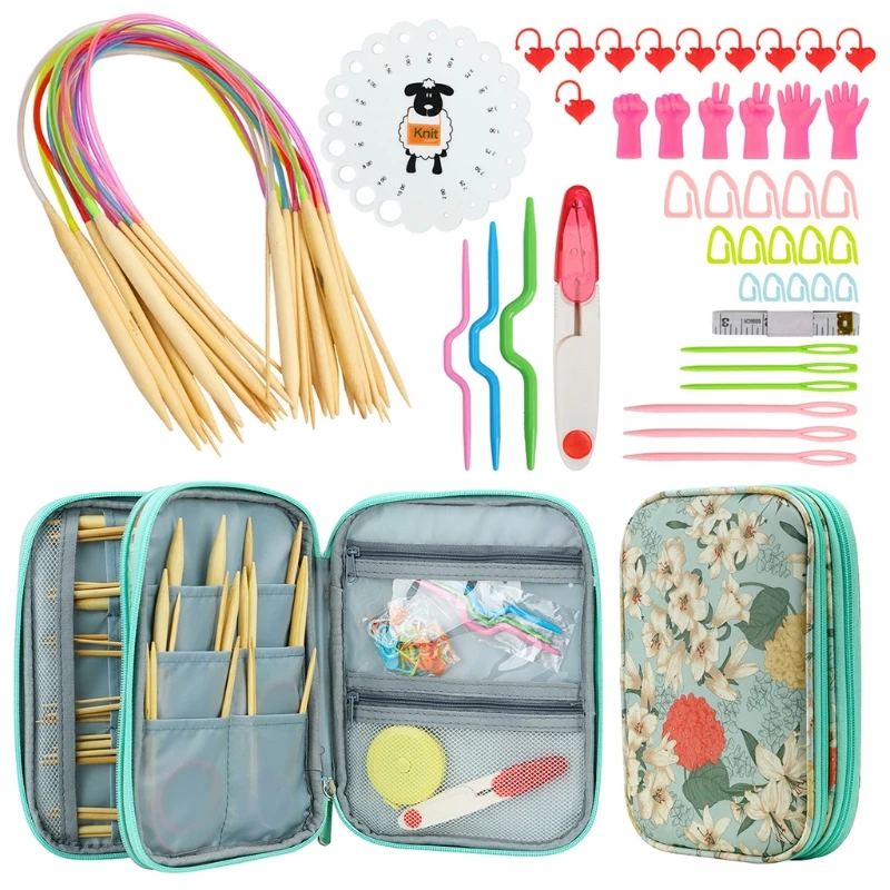 Professional Knitting Tools Kit Premium Crochet Hooks Set with Storage Case Gift for Crochet Hook Lovers Friend Motehr 87HA
Professional Knitting Tools Kit Premium Crochet Hooks Set with Storage Case Gift for Crochet Hook Lovers Friend Motehr 87HA