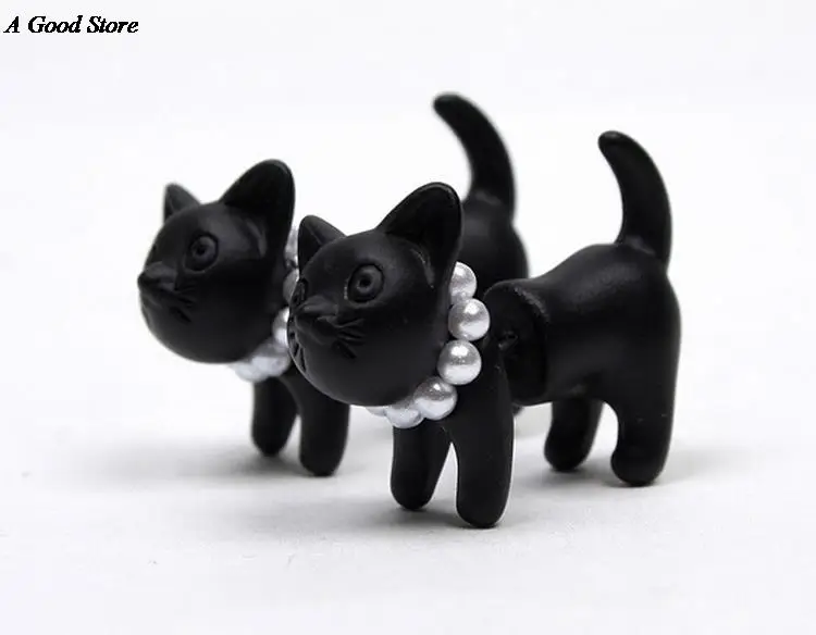 1 piece Fashion Cute Woman Lady Girl Black Cat Pearl Stud Earrings Puncture Ear Jewelry Drop Shipping
1 piece Fashion Cute Woman Lady Girl Black Cat Pearl Stud Earrings Puncture Ear Jewelry Drop Shipping