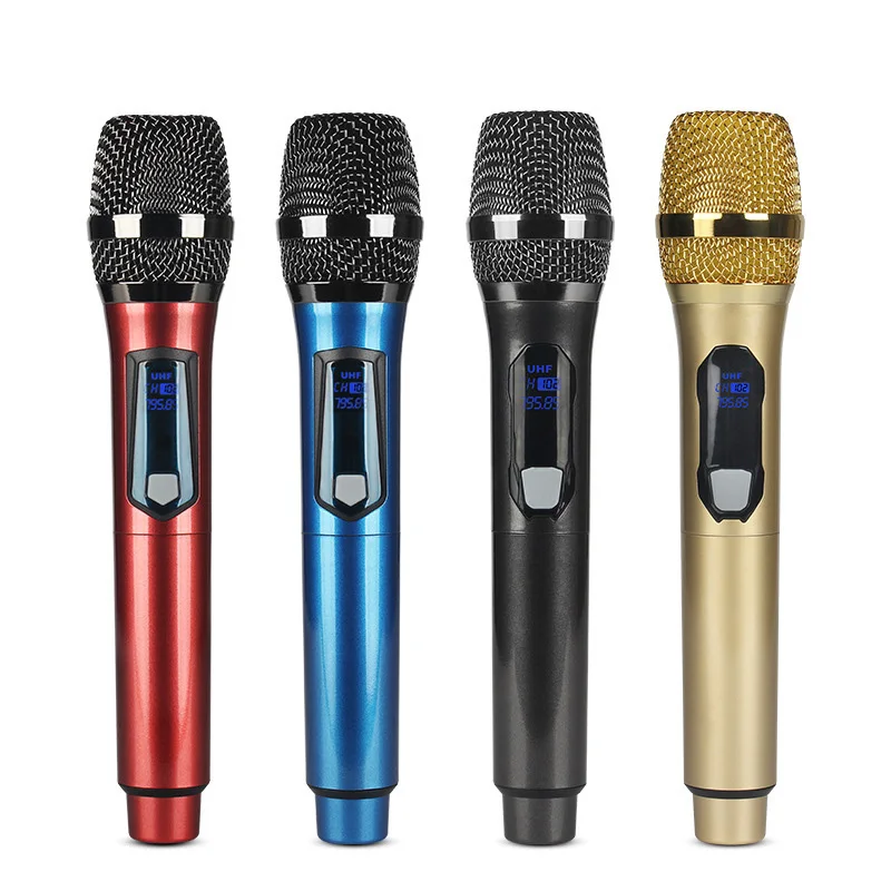 Wireless Microphone 2 Channels UHF Professional Handheld Mic Micphone Micro For Karaoke Meeting 50 Meters Hot Sale KTV Singing
Wireless Microphone 2 Channels UHF Professional Handheld Mic Micphone Micro For Karaoke Meeting 50 Meters Hot Sale KTV Singing