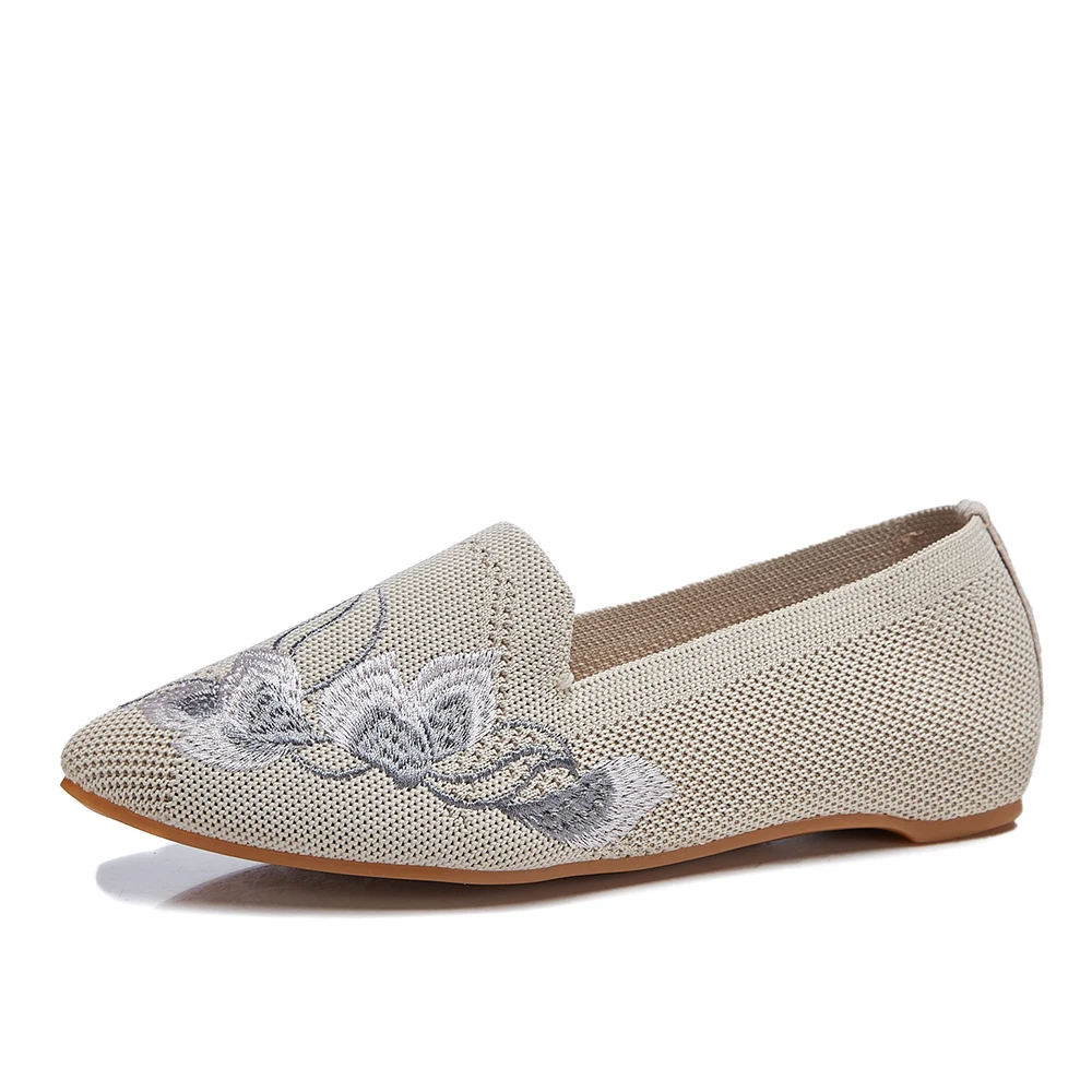 Туфли YRZP женские с острым носком, удобные балетки на плоской подошве, с вышивкой, Вязаная хлопковая обувь на плоской подошве, летние
Туфли YRZP женские с острым носком, удобные балетки на плоской подошве, с вышивкой, Вязаная хлопковая обувь на плоской подошве, летние