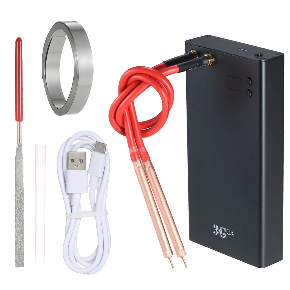 Portable 6 Gears Adjustable Mini Spot Welding Machine Kit 0.1-0.12mm Welding Thickness For Battery DIY Spot Weld Pen Set
Portable 6 Gears Adjustable Mini Spot Welding Machine Kit 0.1-0.12mm Welding Thickness For Battery DIY Spot Weld Pen Set