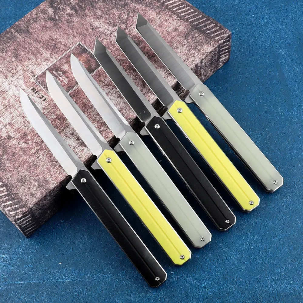 Outdoor folding knife D2 blade G10 handle tactical camping hunting walking self-defense pocket fruit kitchen knife EDC tool
Outdoor folding knife D2 blade G10 handle tactical camping hunting walking self-defense pocket fruit kitchen knife EDC tool