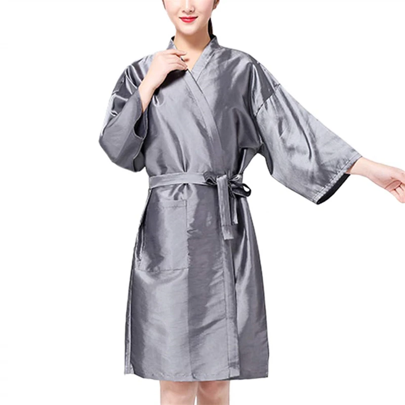 Professional Salon Client Gown Robes Cape Haircut Barber Clothing Kimono Workwear Beauty SPA Surround Clothing Hairdressing Tool
Professional Salon Client Gown Robes Cape Haircut Barber Clothing Kimono Workwear Beauty SPA Surround Clothing Hairdressing Tool