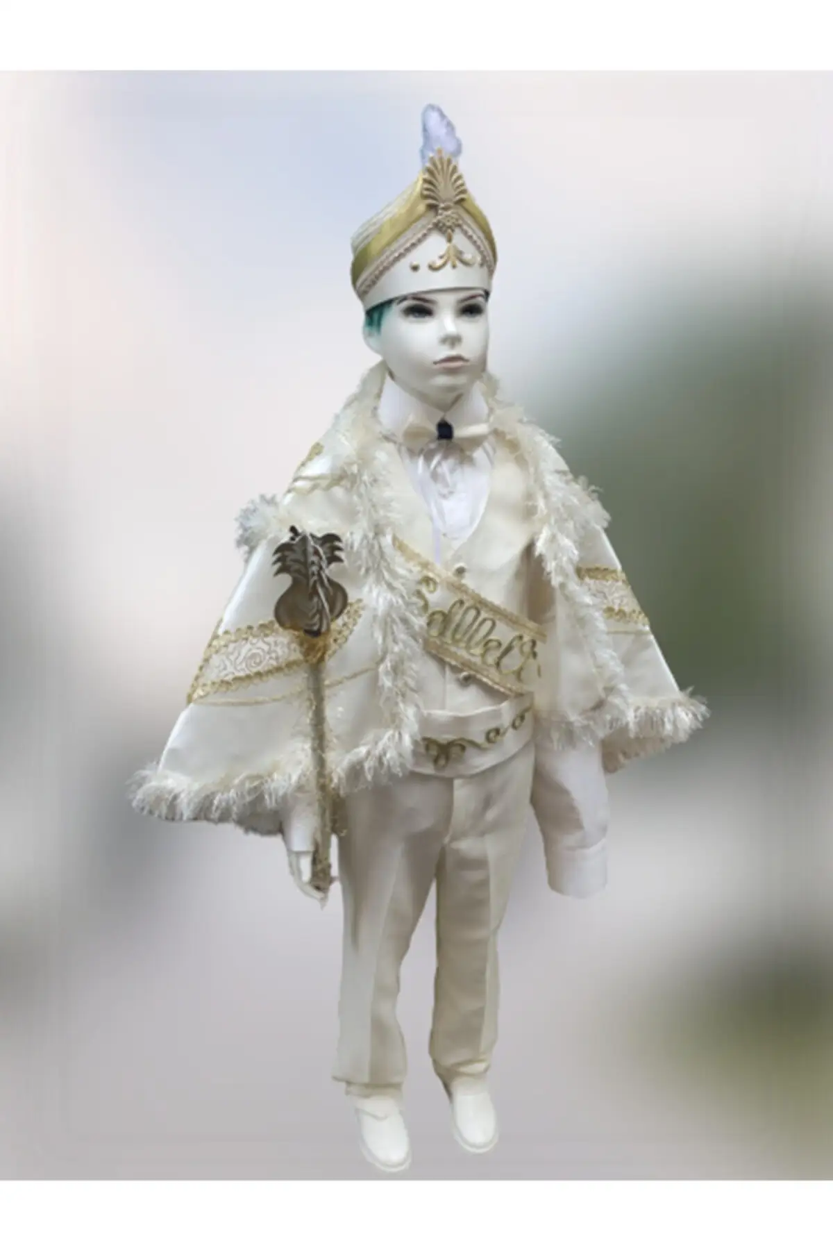 New 2022 Sunnet Dress 9 Pieces Cream Color Muslim Kids Circumcision Clothes Accessories
New 2022 Sunnet Dress 9 Pieces Cream Color Muslim Kids Circumcision Clothes Accessories