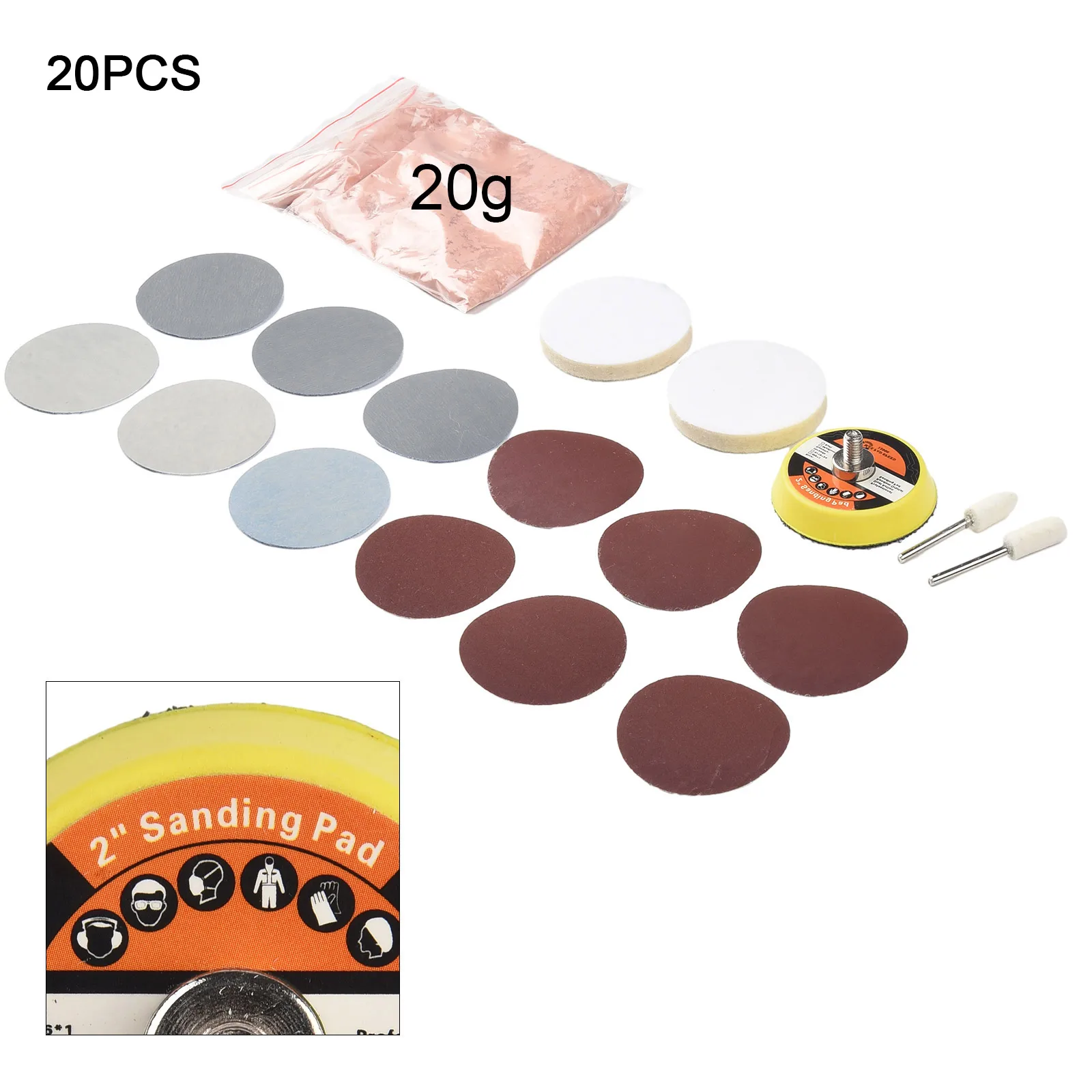 Car Windshield Glass Scratch Remover Cerium Oxide Powder Rayon Felt Polish Pad+Wool Felt Polish Wheel Glass Polish Kit
Car Windshield Glass Scratch Remover Cerium Oxide Powder Rayon Felt Polish Pad+Wool Felt Polish Wheel Glass Polish Kit
