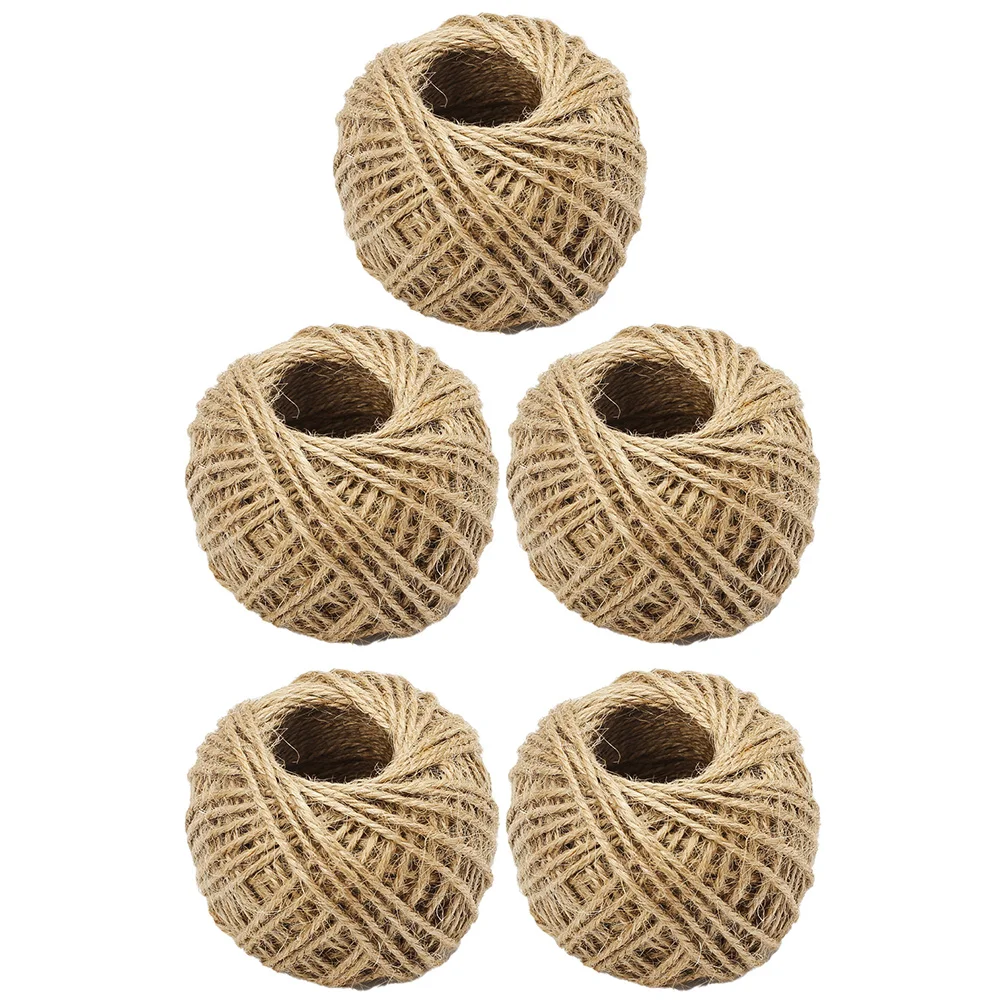 Rope Twine Jute String Gift Craft Cord Natural Decorative Packing Making Jewelry Tag Wrappingburlap Party Diy Packaging Brown
Rope Twine Jute String Gift Craft Cord Natural Decorative Packing Making Jewelry Tag Wrappingburlap Party Diy Packaging Brown