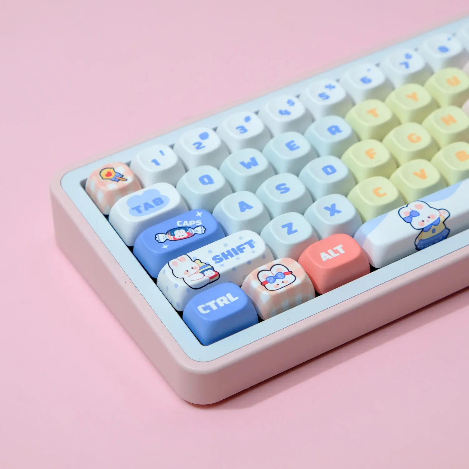 Колпачок для механической клавиатуры с Белым Кроликом, 129 клавиш
Колпачок для механической клавиатуры с Белым Кроликом, 129 клавиш