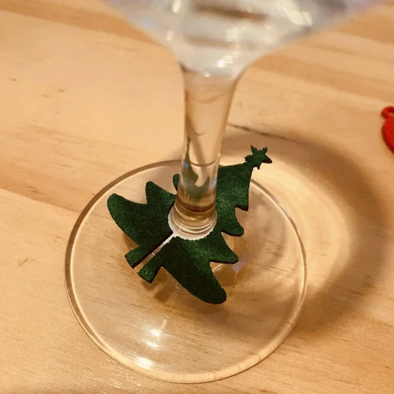 10pcs Felt Wine Cup Glass Ring Card Christmas Home Decoration Table Xmas New Year Eve Party Decoration Supplies Navidad Noel
10pcs Felt Wine Cup Glass Ring Card Christmas Home Decoration Table Xmas New Year Eve Party Decoration Supplies Navidad Noel