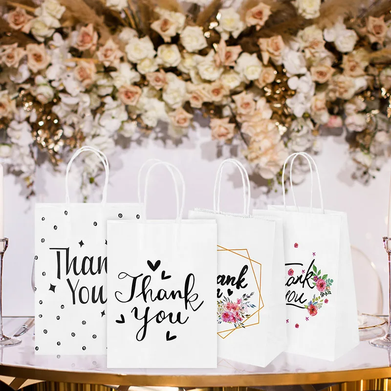 10pcs White Kraft Paper Hand Gift bags "Thank You" with Handle Wedding Birthday Party Favors Candy Cookie Present Bag Supplies
10pcs White Kraft Paper Hand Gift bags "Thank You" with Handle Wedding Birthday Party Favors Candy Cookie Present Bag Supplies