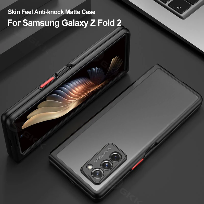 GKK Simple Bumper Translucent Case For Samsung Galaxy Z Fold 2 5G Anti-shock Ultra-thin Matte Cover for Samsung Z Fold 2 5G Case
GKK Simple Bumper Translucent Case For Samsung Galaxy Z Fold 2 5G Anti-shock Ultra-thin Matte Cover for Samsung Z Fold 2 5G Case