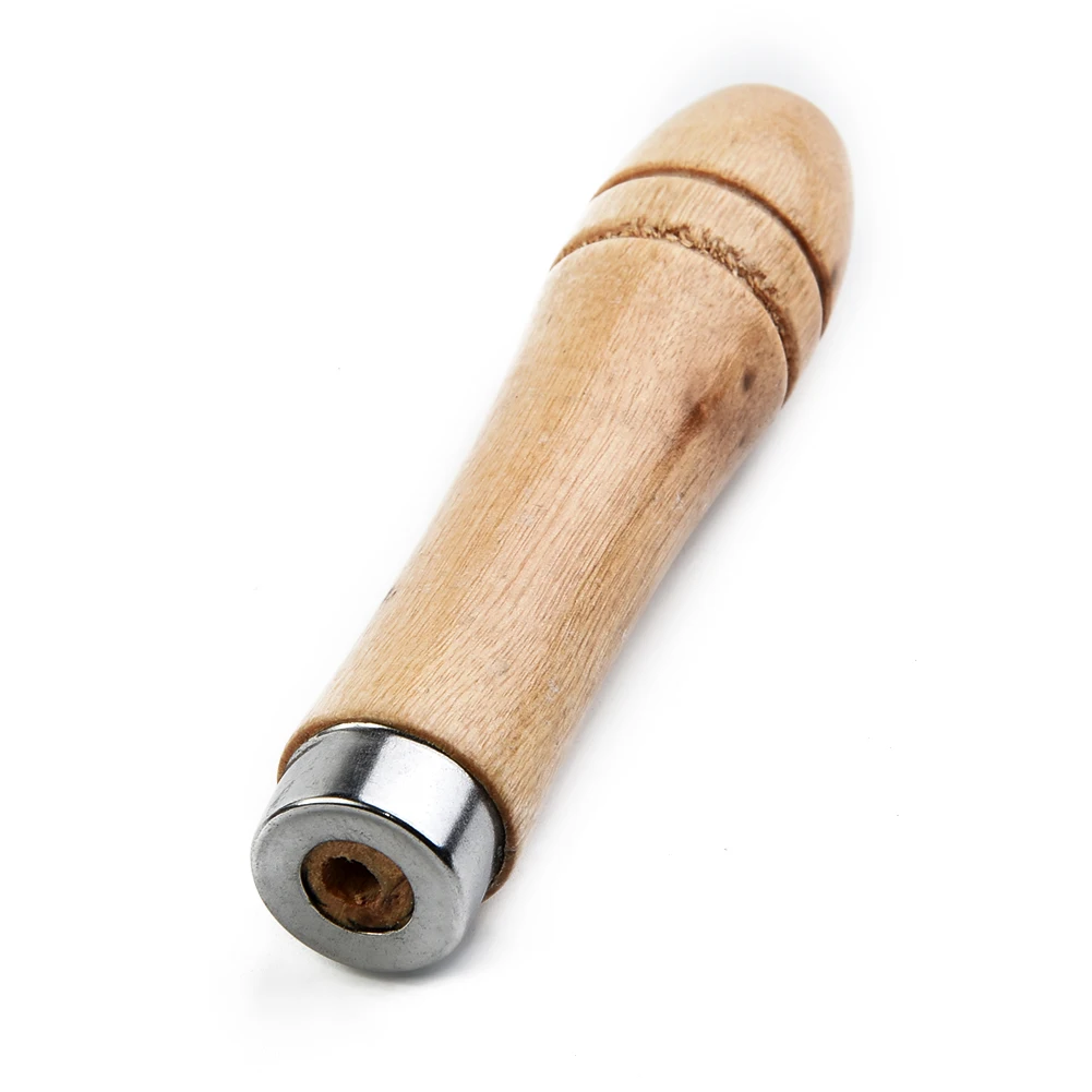 

5 шт. деревянная ручка для напильника, сменная деревянная ручка для напильника, стальная ручка для напильника, подходит для 4-6 дюймов