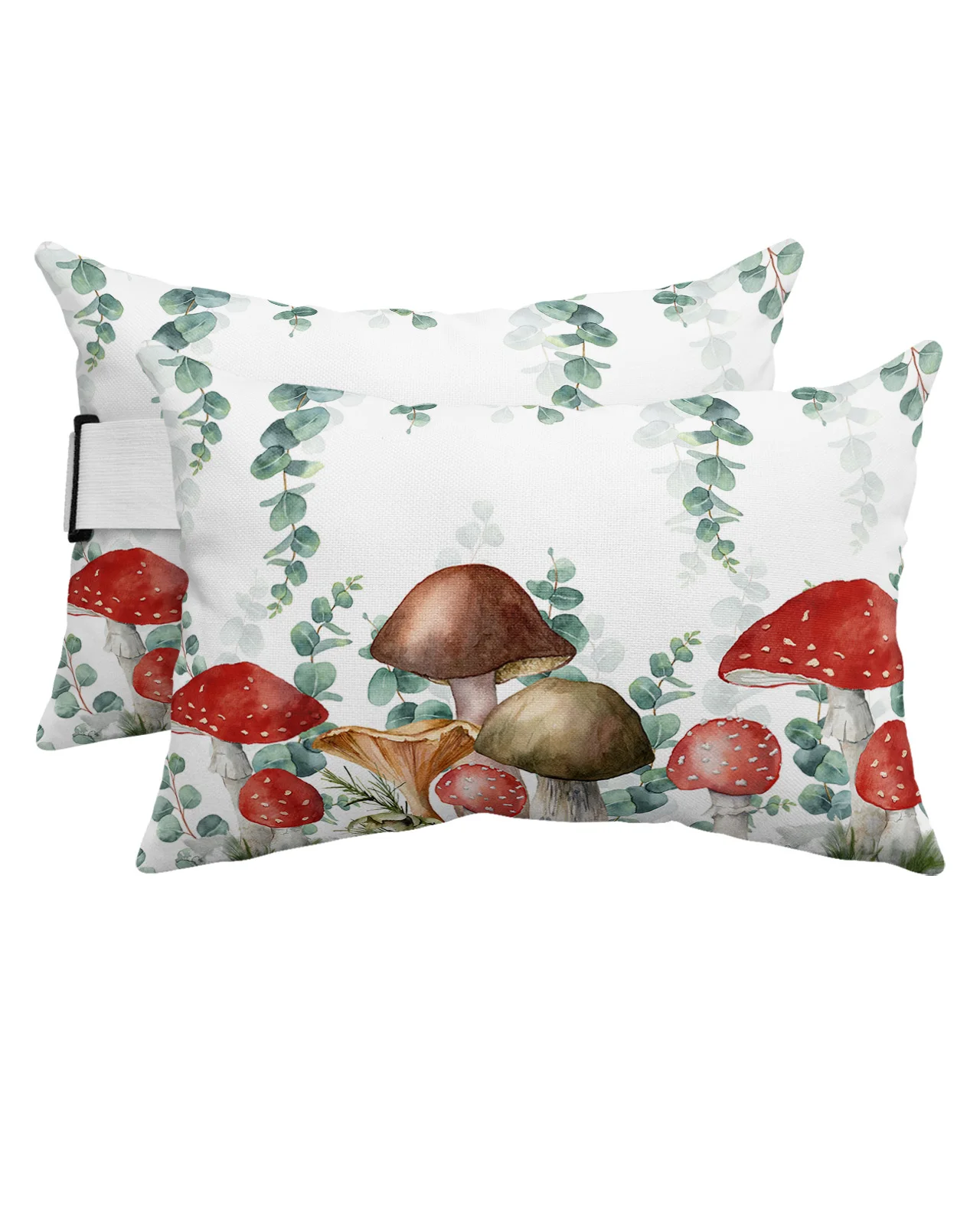 Mushroom Eucalyptus Plant Waterproof Pillow With Insert Adjustable Elastic Lounge Chair Recliner Head Lumbar Travel Pillow
Mushroom Eucalyptus Plant Waterproof Pillow With Insert Adjustable Elastic Lounge Chair Recliner Head Lumbar Travel Pillow