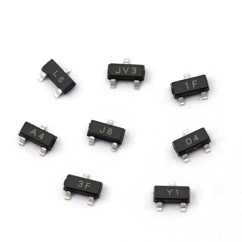 50PCS SS8050 patch triode BAS40 BC857B A1045 BAV70 large current lettering Y1 SOT23 
50PCS SS8050 patch triode BAS40 BC857B A1045 BAV70 large current lettering Y1 SOT23